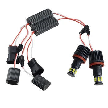 

Car 120W H8 6000K Led Angel Eye Bulb Head Light Lamp For Bmw X5 E70 X6 E71 E90 E91 E92 M3 E89 E82 E87
