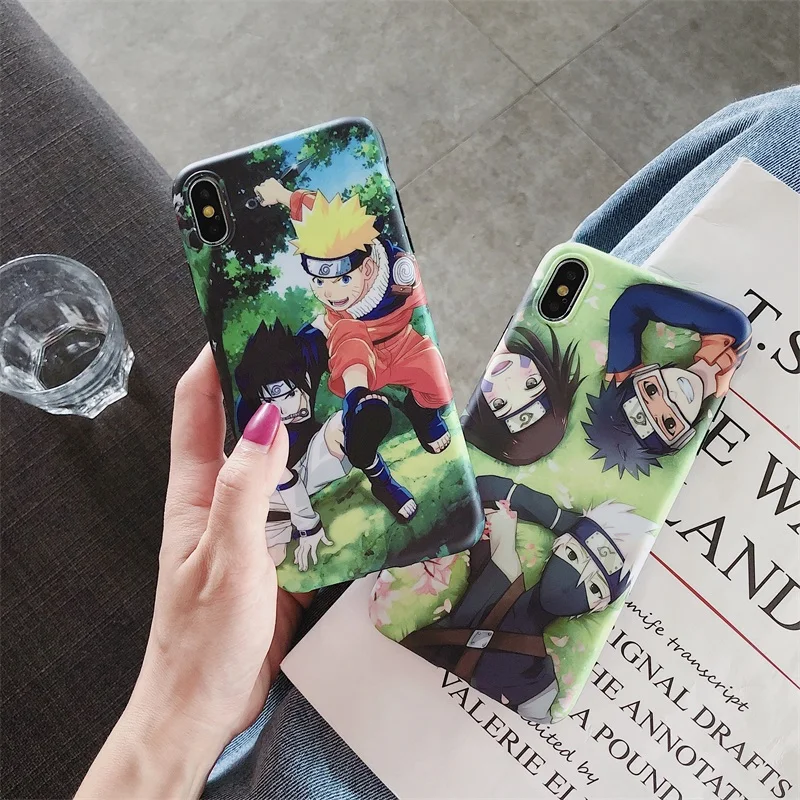 Классный чехол Naruto Sasuke Kakashi для iPhone 11 11Pro Max Itachi Minato IMD мягкий силиконовый X XS XR 7 8