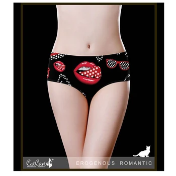 

new Panties women Underwear sexy fashion female printing briefs panties Girl briefs Hipster Teens female panties girls panties