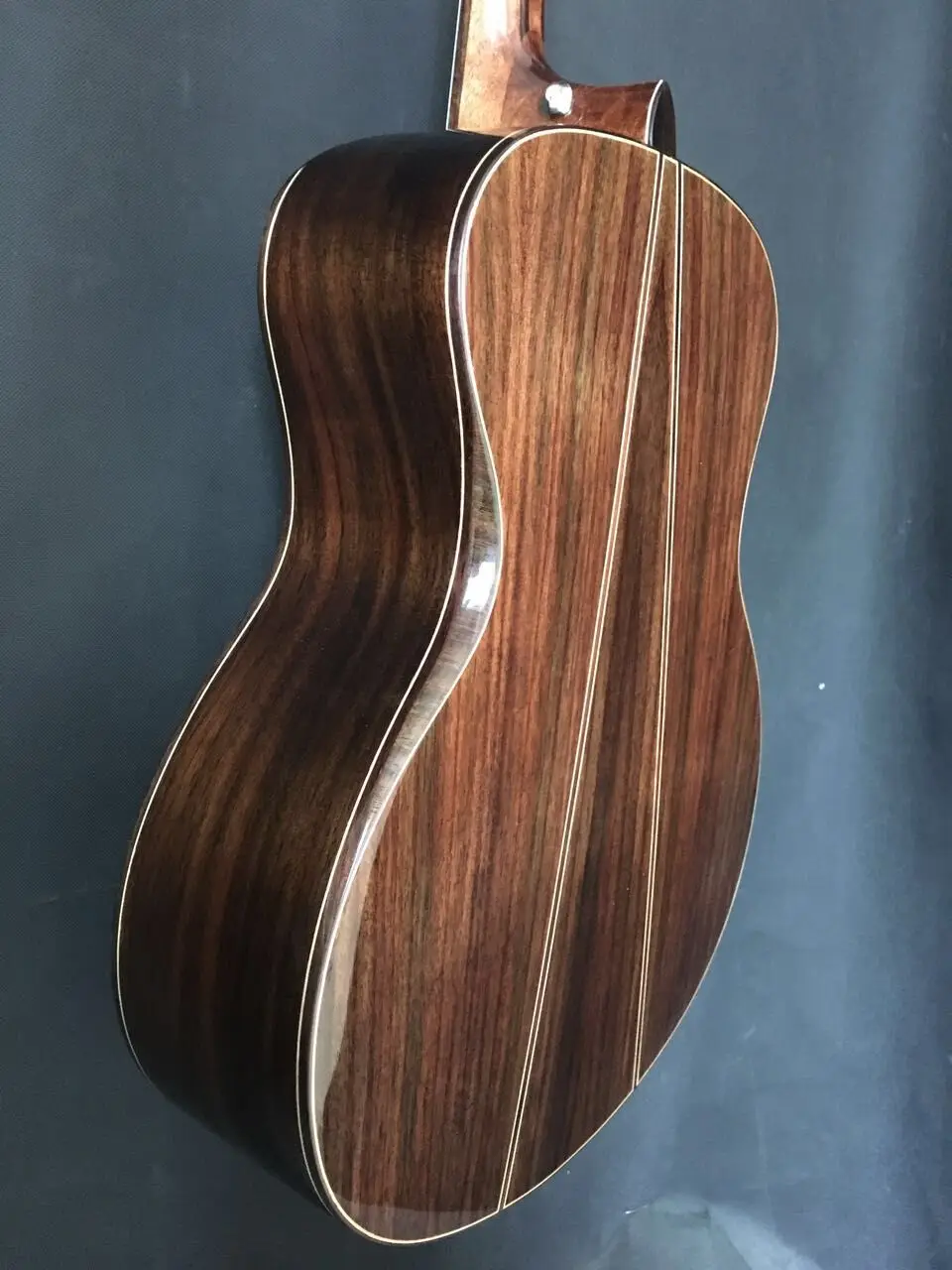 Акустическая гитара ручной работы из цельного дерева с Чехол