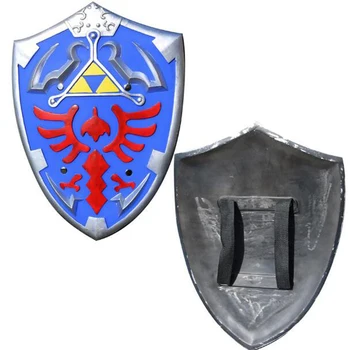 

1: 1 Cosplay Link Safety Shield PU Material Gun Kids Role Play Gift Halloween Gift Link 34 * 45cm