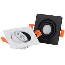 От производителя(Сертификация CE& по ограничению на использование опасных материалов в производстве суперяркая высокомощная алюминиевая COB Светодиодный точечный светильник вниз светильник 5 Вт 7 Вт 9 Вт поверхностного монтажа светодиодный точечный потолочный светильник AC90-260V