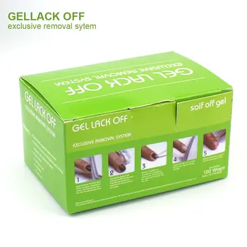 

100 Pcs Professional Gel Polish Aluminium Foil Remover Wraps For Manicure Nail Art Soak Off Polish Removal Cleaner