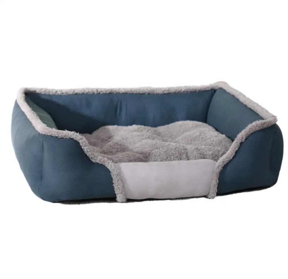 Luxury Kennel Dog House Warm Big Size Pet Dog Bed Mat Sofa Cat Bed for Large Labrador Husky Satsuma Small Teddy Chihuahua - Цвет: 1