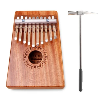 

Kalimba 10 Key Thumb Piano with Tuning Hammer for Beginners C Tone-ABLD