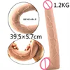 39,5*5,7 cm grande y consolador grueso grande largo anal Dildo realista enorme caballo anal culo consoladores no vibrador, Juguetes sexuales de adultos para womanl ► Foto 3/6