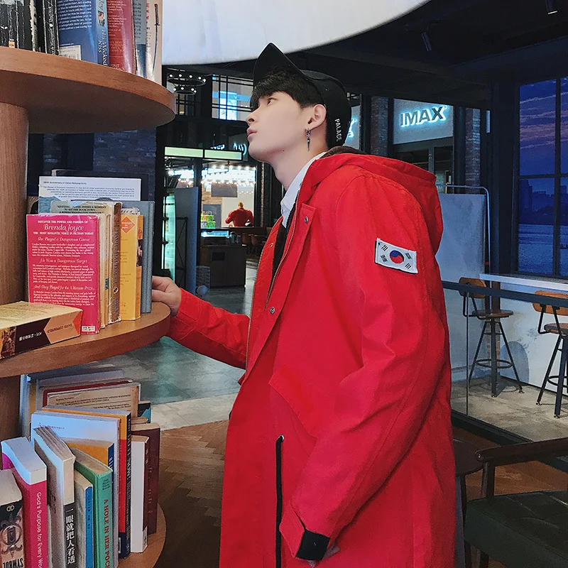 UYUK Winter Wear New Korean Version Chic Loose Casual E Bread Suit-length Men's Cotton-padded Clothing Homme