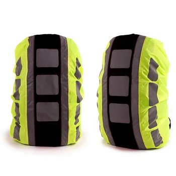 

High Visibility Waterproof Backpack Dust Rain Cover Camping Hiking Rucksack Bags Cover HB88