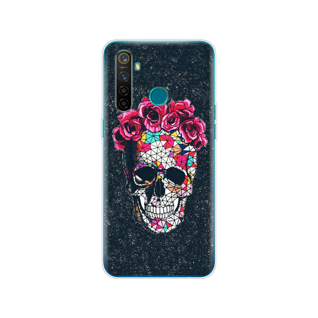 Realme 5 Case RMX1927 Silicon Soft Phone Cover For OPPO Realme 5 Pro RMX1971 Realme5 5Pro TPU Back Coque Capa Funda