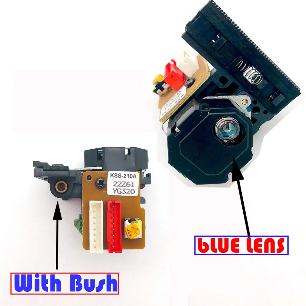 

brand new and original KSS-210A KSS210A KSS-210B KSS210B blue lens with bush for cd vcd laser lens