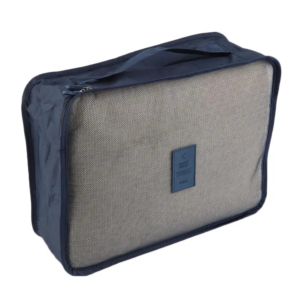 6 шт./компл. водонепроницаемая сумка для хранения одежды куб для упаковки дорожный органайзер для багажа дешевая цена Прямая