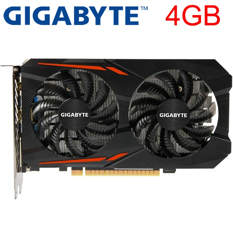 ギガバイトのグラフィックスカード Gtx1050 Ti 4 ギガバイト 128bit Gddr5 中古オリジナルビデオカード Nvidia の Vga カードの Geforce Gtx 1050 Ti 750 960 グラフィックカード Aliexpress