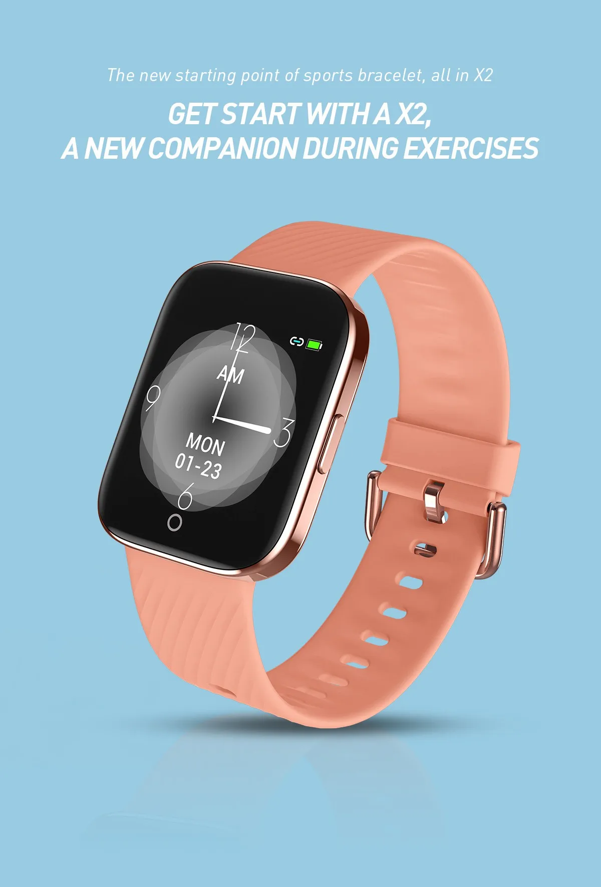 Torntisc X2 все языки дисплей для женщин Смарт часы для мужчин IP68 цинковый сплав ультра-тонкий 180 мАч smartwatch для apple Watch Android