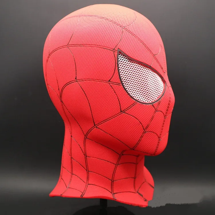 Роскошные латексные маски Человека-паука реквизит Мстители союз Бесконечность войны супергерой реалистичный косплей Человек-паук Маска на все лицо
