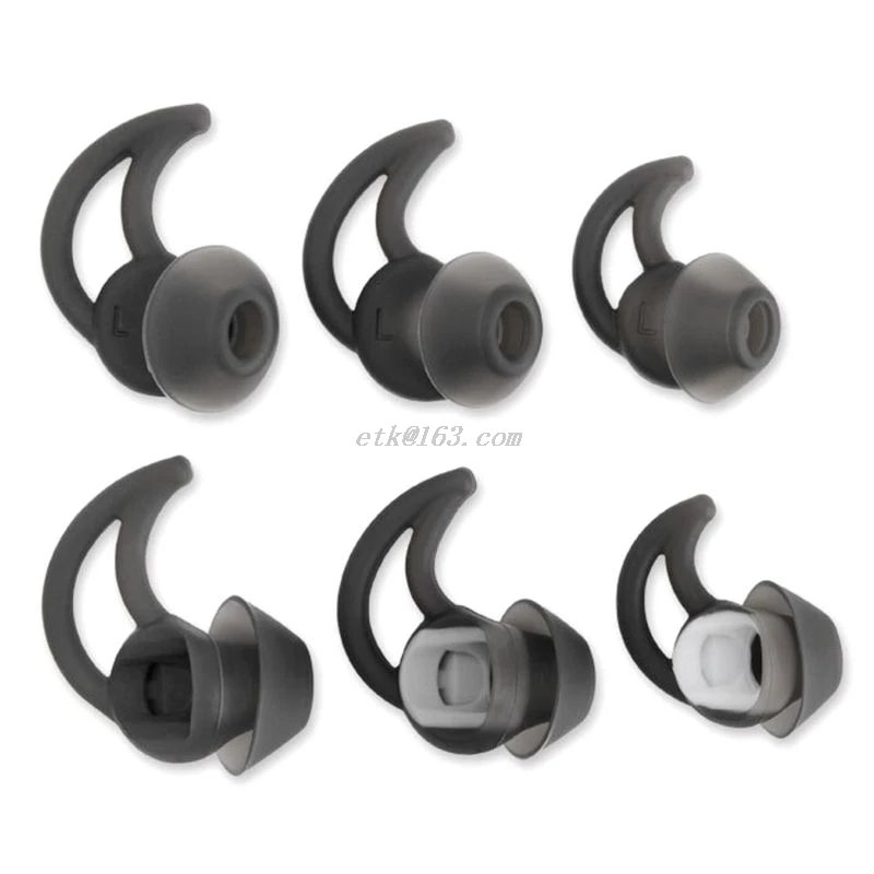 1 Paio Di Ricambio Di Isolamento Del Rumore Auricolari In Silicone Consigli Per Bose Soundsport Trasporto Wileless Qc20 Qc30 In Ear Auricolari Auricol
