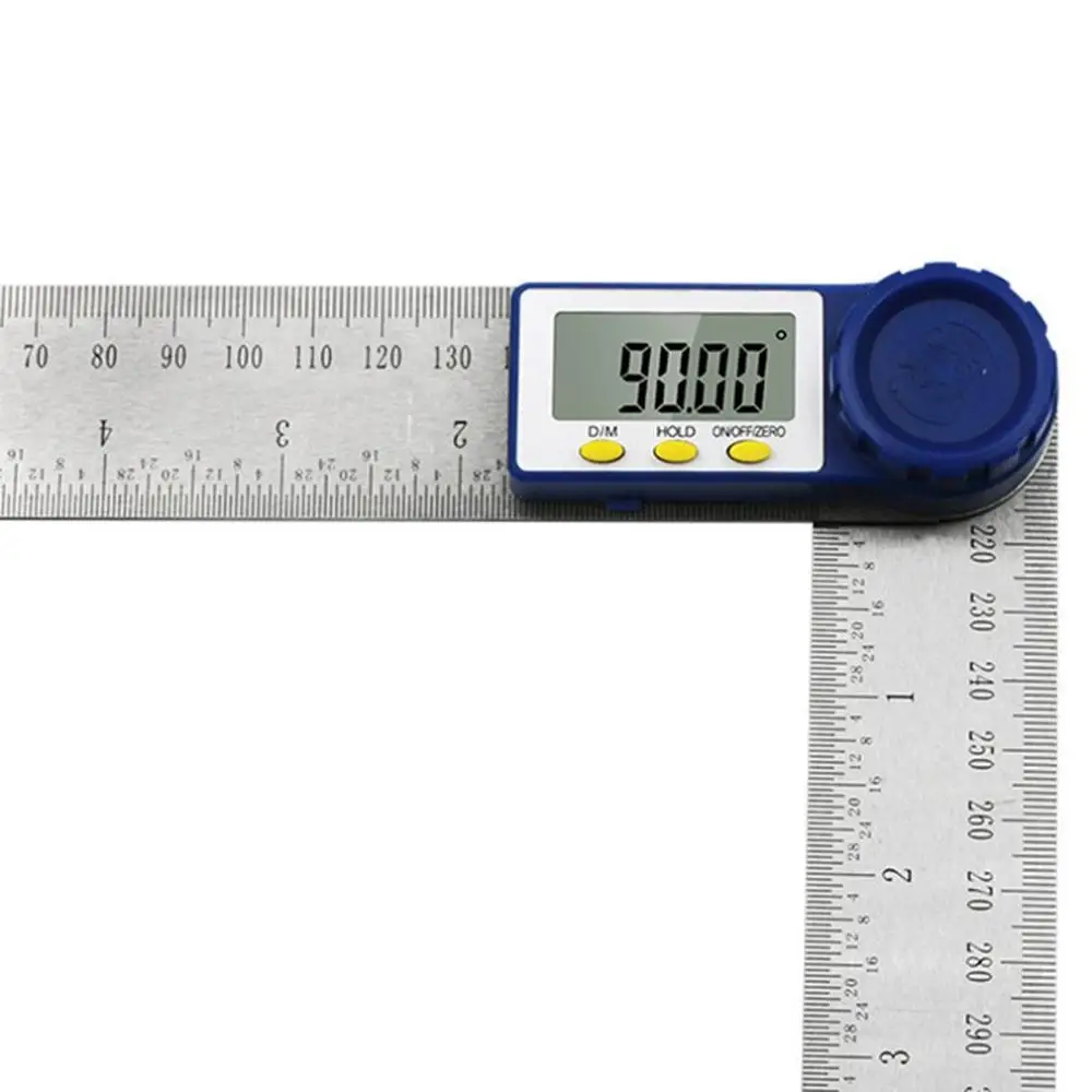 0-200 мм цифровой дисплей угловая линейка многофункциональная квадратная линейка транспортира Высокоточный измерительный прибор