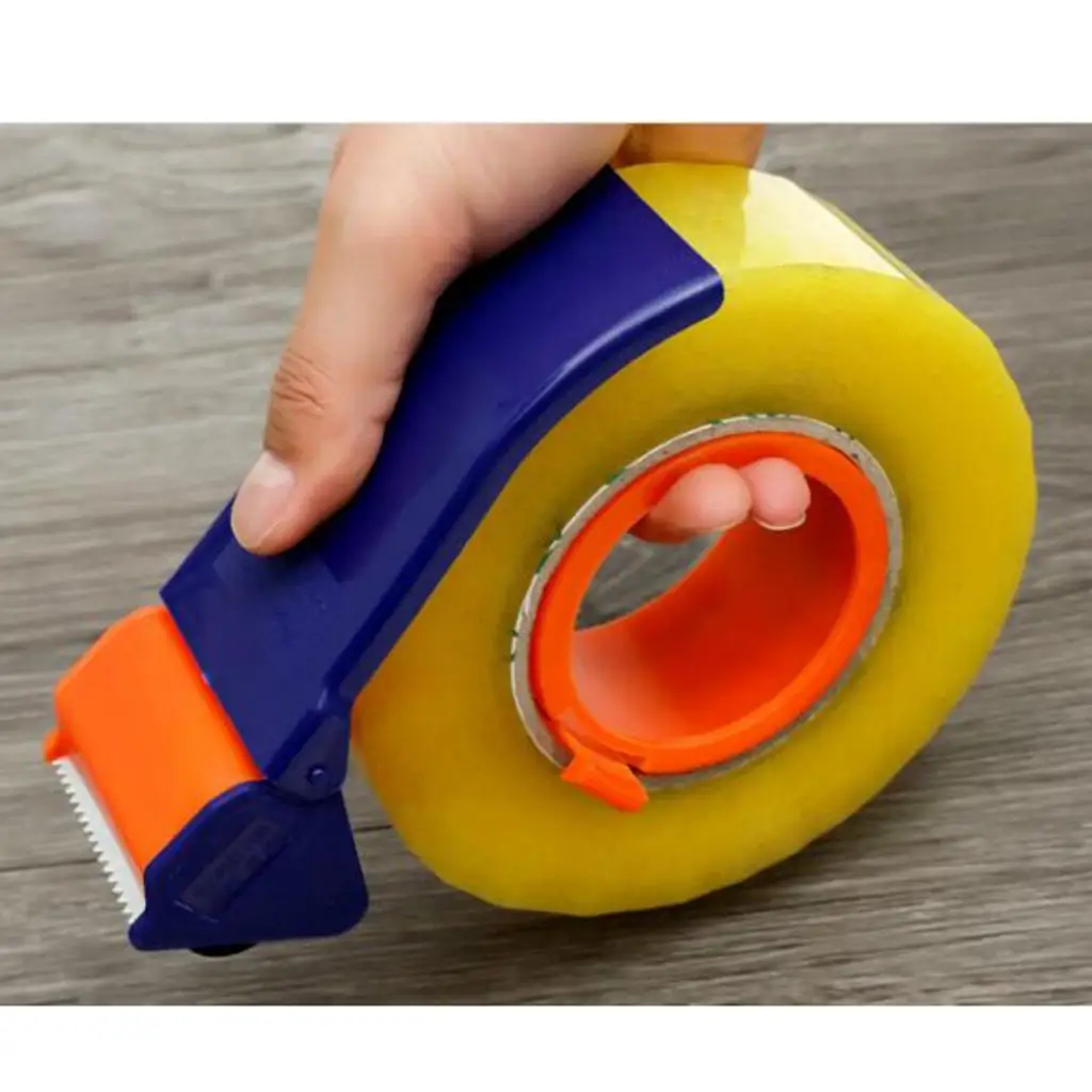 1pc Sealing Packing Tape Dispenser Holder Packaging Parcel 60mm Width 16x7cm