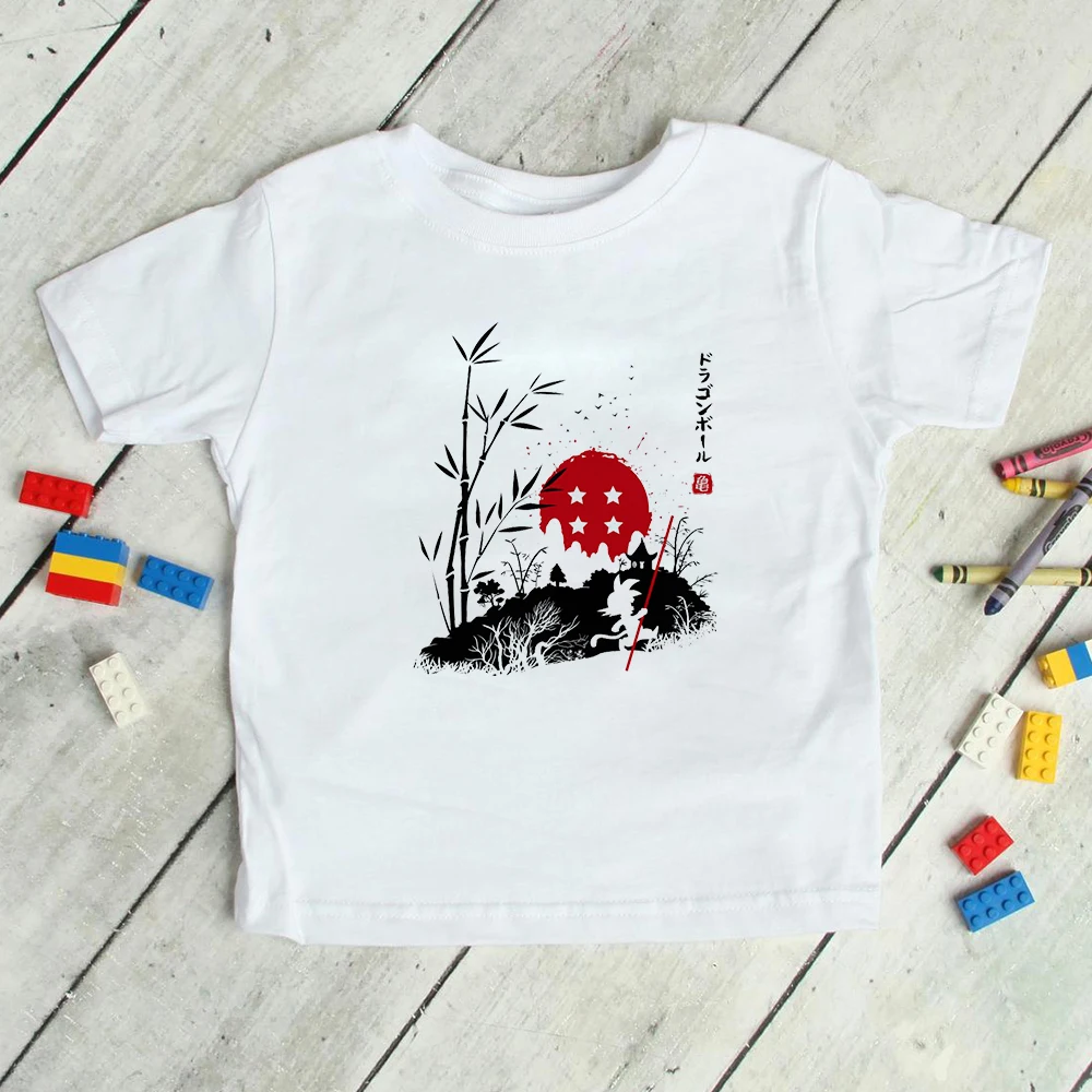 

Simplicity Hot Gorgeous T Shirt Creative Nimation T-shirt pretty beautiful Baby Boy Popular Style Round Neck T Shirt Фђболки