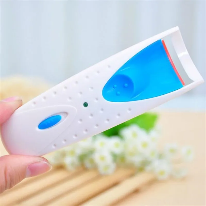 Women Makeup Electric Heated Eyelash Curler Long Lasting Eye Lash Perm Heated Eyelashes Clip Recourbe Automatic Tool eyelash curler