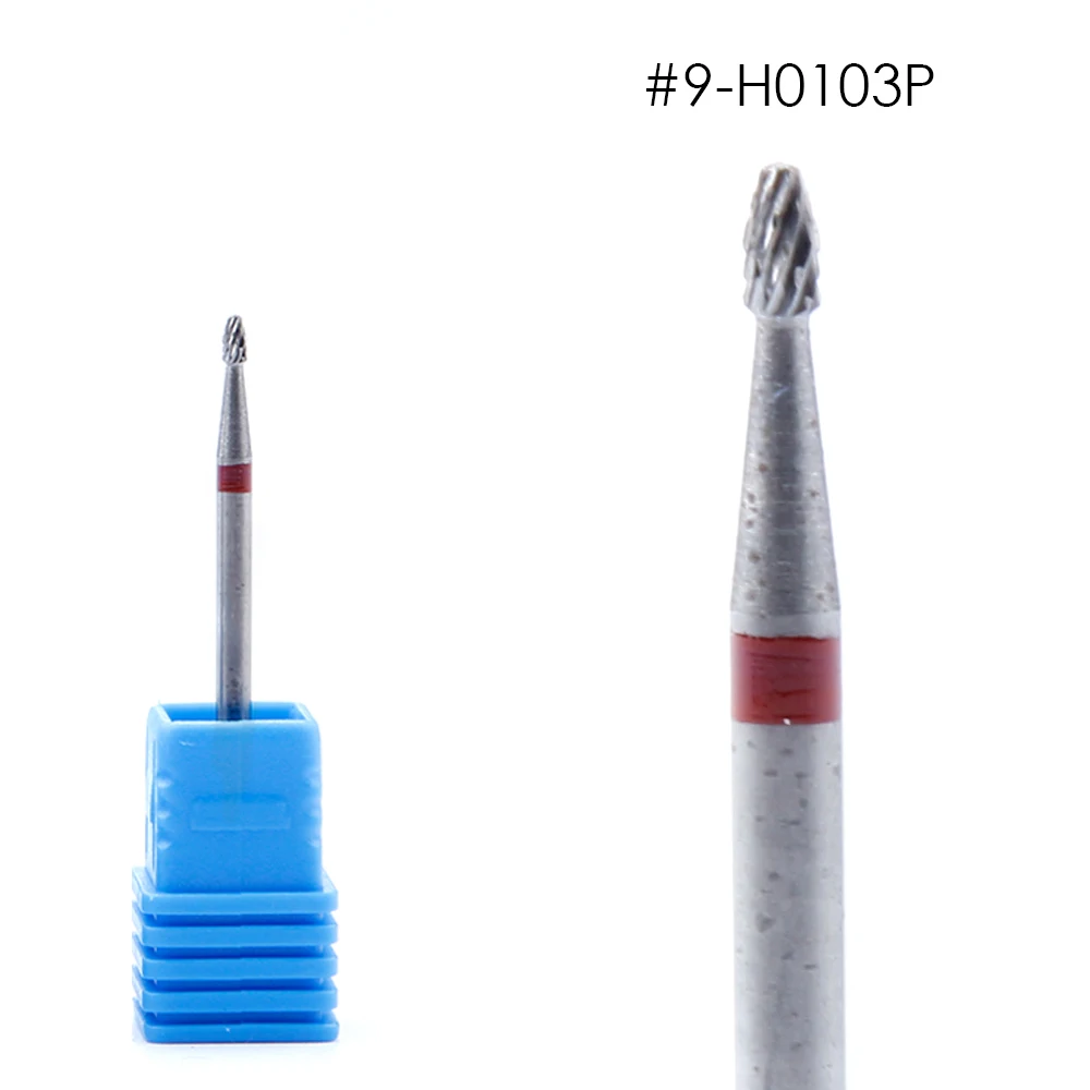 1PC Nail Drill Bits Apparatus for Manicure Blue Tungsten Carbide Cutters for Manicure Gel Remover Nail Pedicure Polish Drill Bit - Цвет: H0103P