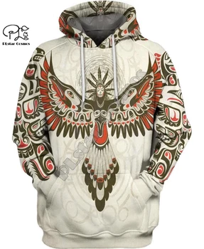 

Mens God of ancient egypt print indian native 3d all over Print Hoodie women unisex vintage Sweatshirt zipper pullover tracksuit