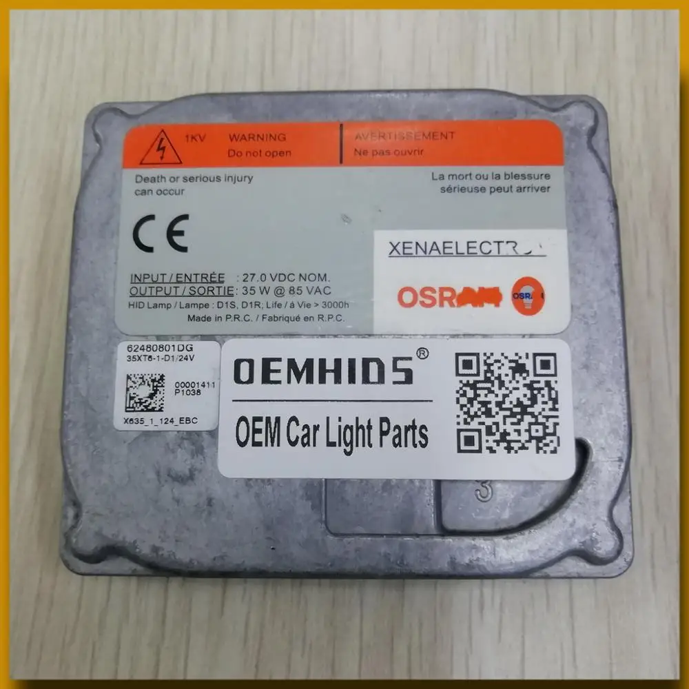 35XT5 1 D1 24 в oem hid балласт используется оригинальные OEMHIDS Ксеноновые огни для больших грузовиков большие шины D1S лампы 24 в балласт 35XT6-1 D1
