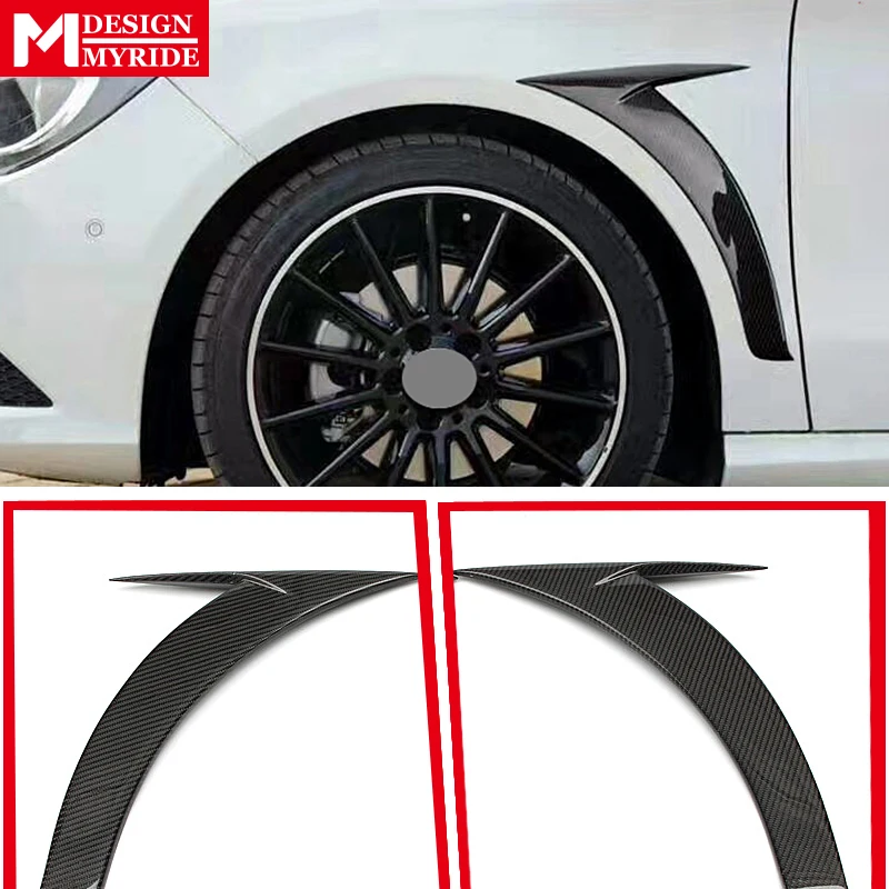 1 пара W212 боковое крыло обшивка из настоящего углеродного волокна для merceesmb E-Class E250 E280 E300 E350 обшивка крыла
