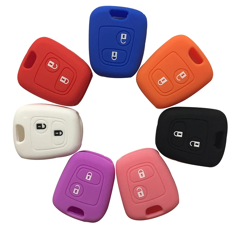 Чехол с откидной крышкой для сигнализации 2 кнопки силиконовый чехол