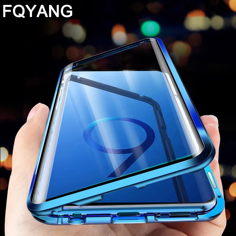 Магнитная Адсорбция металлический корпус для samsung Galaxy NOTE 10 плюс A50 A70 M10 M20 M30 A30 A60 A40