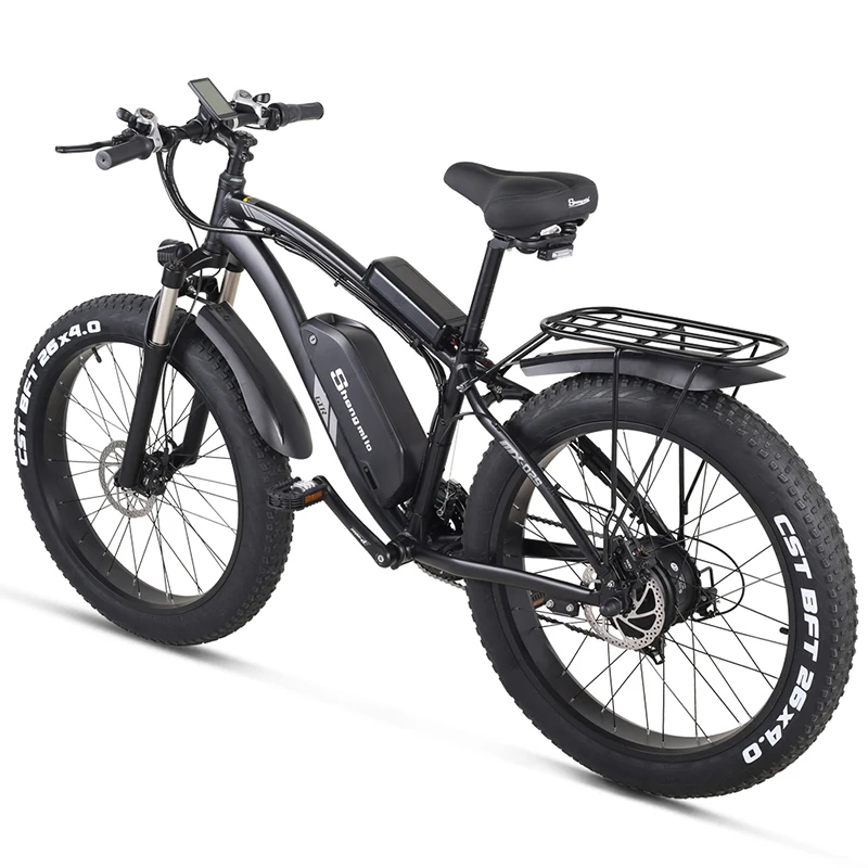 Shengmilo Электрический велосипед 1000 Вт Мужской горный Снежный электрический Ebike 48V17Ah