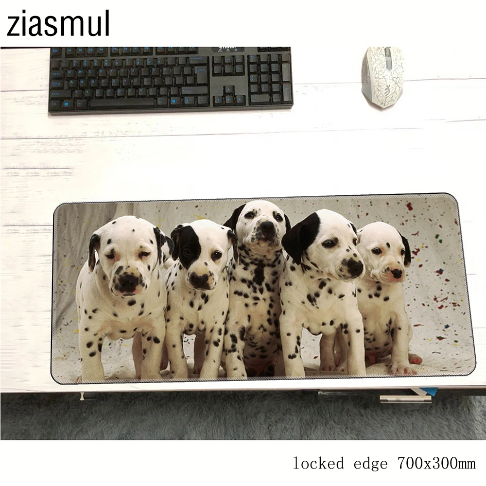 Собаки padmouse с обработанным краем 70x30 см игровой коврик для мыши locrkand геймер компьютерный стол esports коврик notbook mousemate pc
