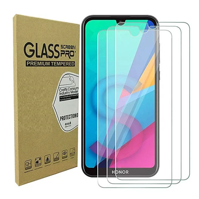 

Original Glass For huawei honor 8s 8apro 8c 8x 8 10i 30i Screen Protector Protective Glass on honor 8s 2020 8a Prime Safety film