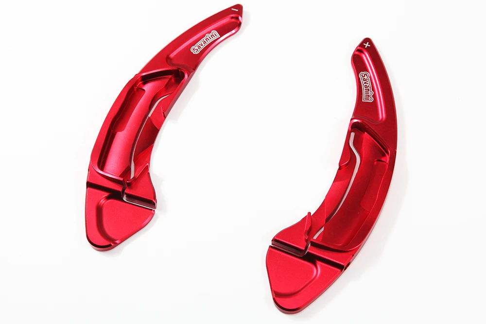 tommia 2pcs Steering Wheel Aluminum Shift Paddle Shifter Extension For Subaru XV 2012- Car-styling