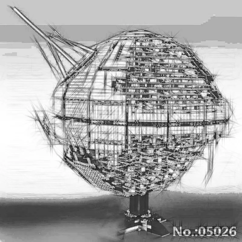 DHL модель 05026 05027 05028 05035 05036 05040 05043 05063 05077 05084 05132 07043, конструкторные блоки, Детские кубики Toys75192 75252