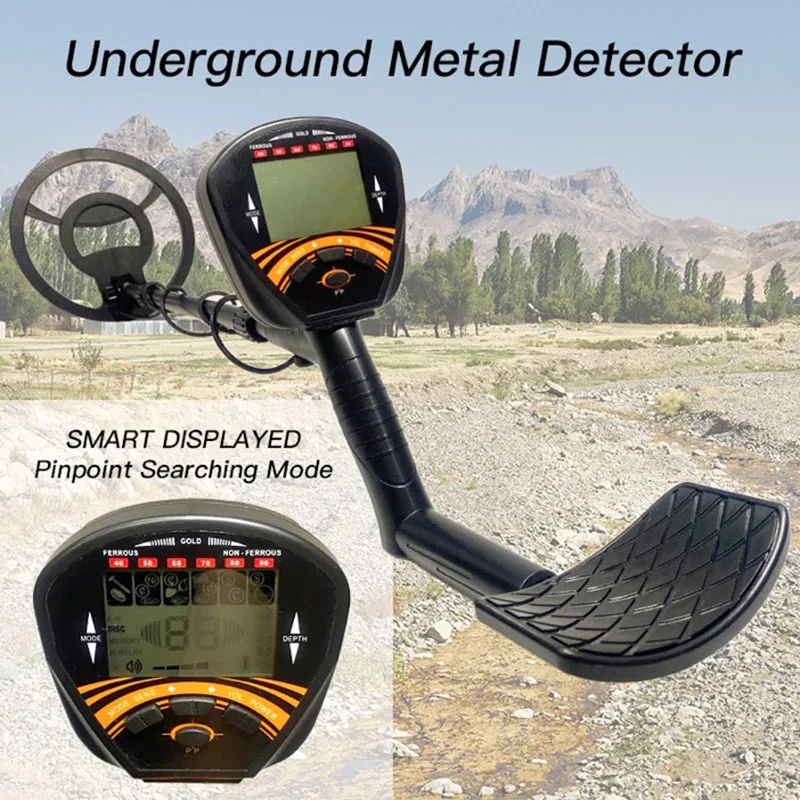 MD 810 Metal Detector Underground Professional Depth Search Finder Gold Detector Treasure Hunter Detecting Pinpoint Waterproof