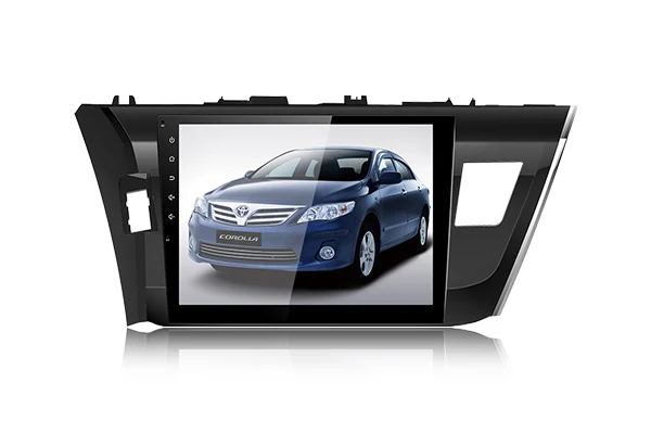 10," четырехъядерный 1024*600 HD экран Android 9,0 Автомобильный gps Радио навигатор для Toyota Corolla Североамериканская версия