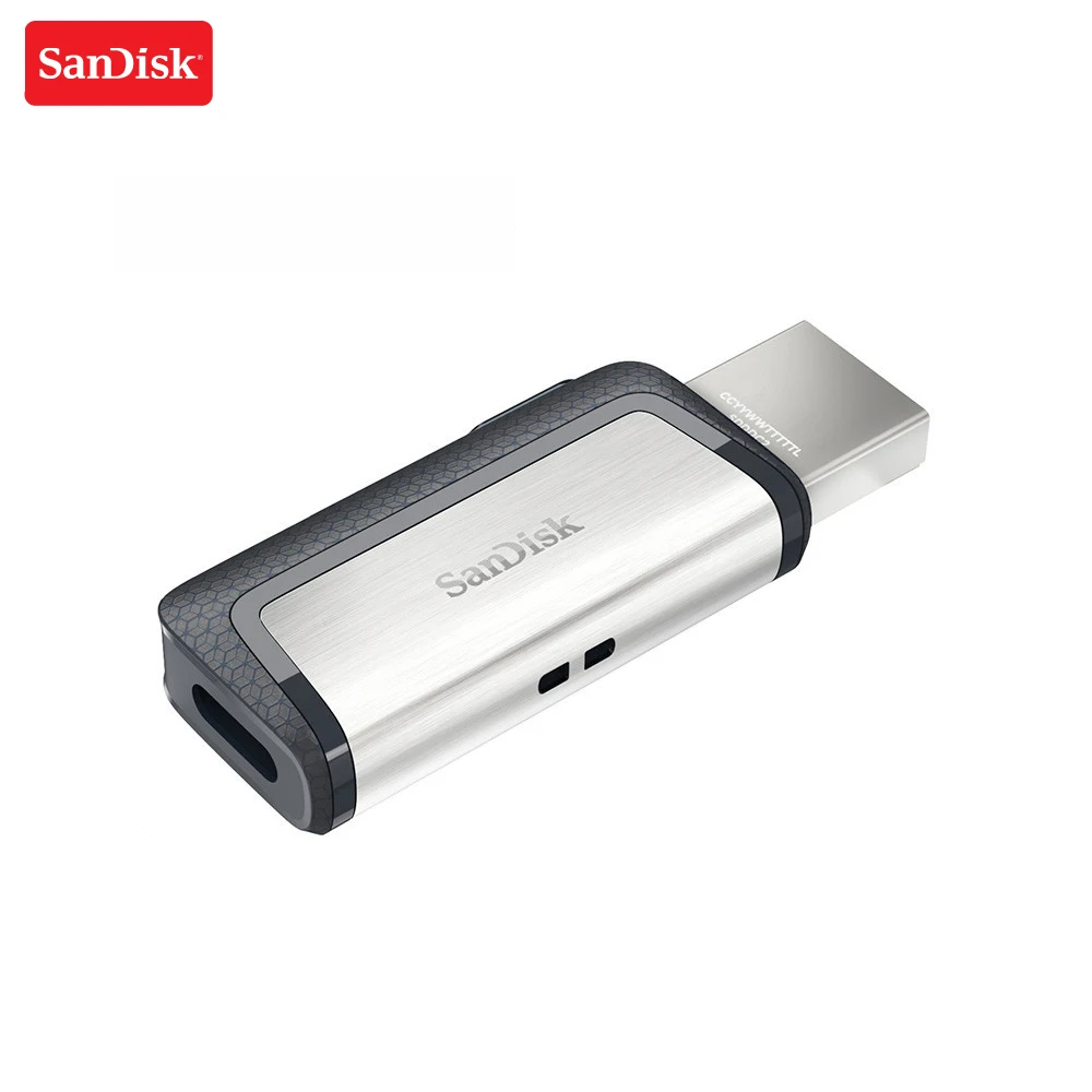 SanDisk SDDDC2 Экстремальный тип-c USB 3,1 32 Гб 128 Гб 64 Гб двойной OTG USB флэш-накопитель 256 ГБ флеш-накопитель USB флешка Micro USB