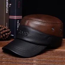 HL126 Весна бейсбольная Кепка из натуральной кожи для мужчин wo мужская бейсбольная Кепка из натуральной кожи Фирменная Новинка натуральная кожаная кепка
