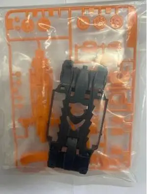 grey and orange 1 шт. Tamiya MA шасси высокая точность ЧПУ резка мягкая Талия демпфирования для Tamiya 4WD мини гонщиков аксессуары - Цвет: grey and orange