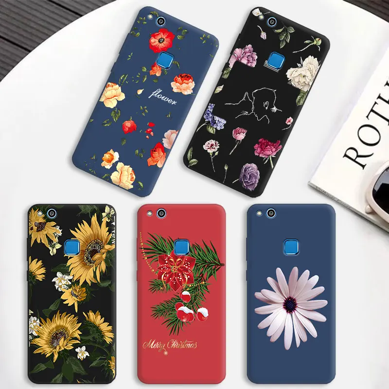 Модные Матовые чехлы для телефонов для huawei P10 P20 P8 Lite Y6 Y5 Y7Prime Y9 P smart силиконовый мягкий чехол-накладка из ТПУ защитный чехол