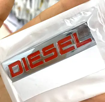 

Car Sticker Diesel Logo Emblem Badge 3D Metal Fender Decal for Seat BMW Audi Jeep Honda Ford Opel Passat Peugeot KIA Car Styling