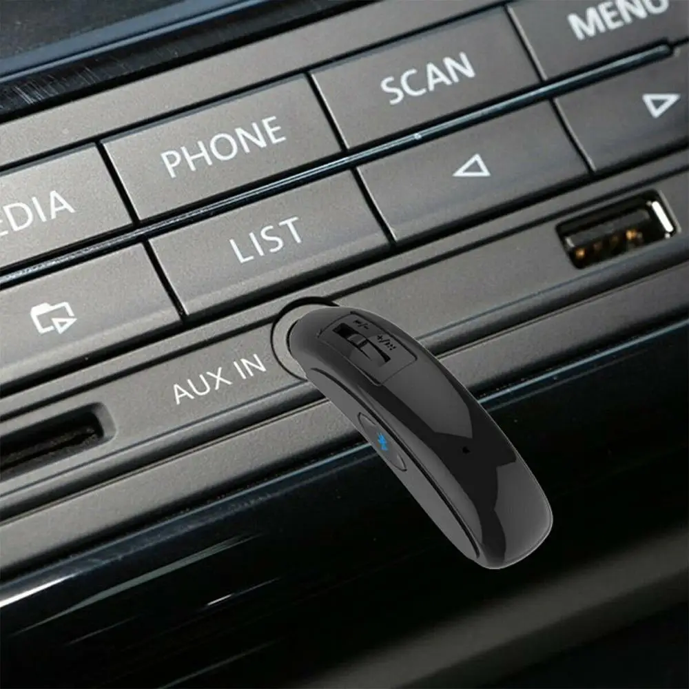 3,5 мм разъем AUX аудио MP3 музыка Bluetooth приемник автомобильный комплект Беспроводной Громкая Связь Динамик адаптер для наушников
