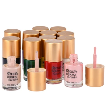 

BeautyBigBang 9ml Regular Nail Polish Varnish Semi Quick Dry Red Green Long Lasting Nail Art Decoration Polish