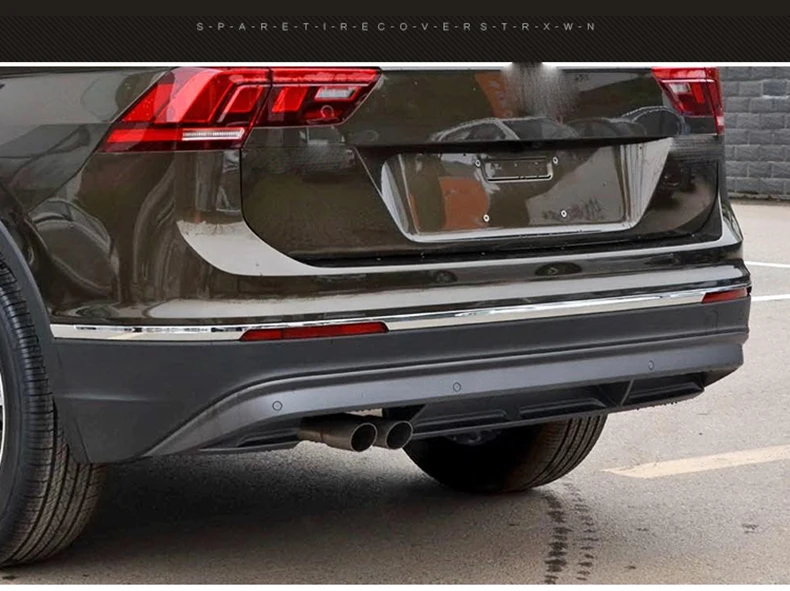До для Volkswagen tiguan L задняя планка отделка модификация специальная задняя планка отделка