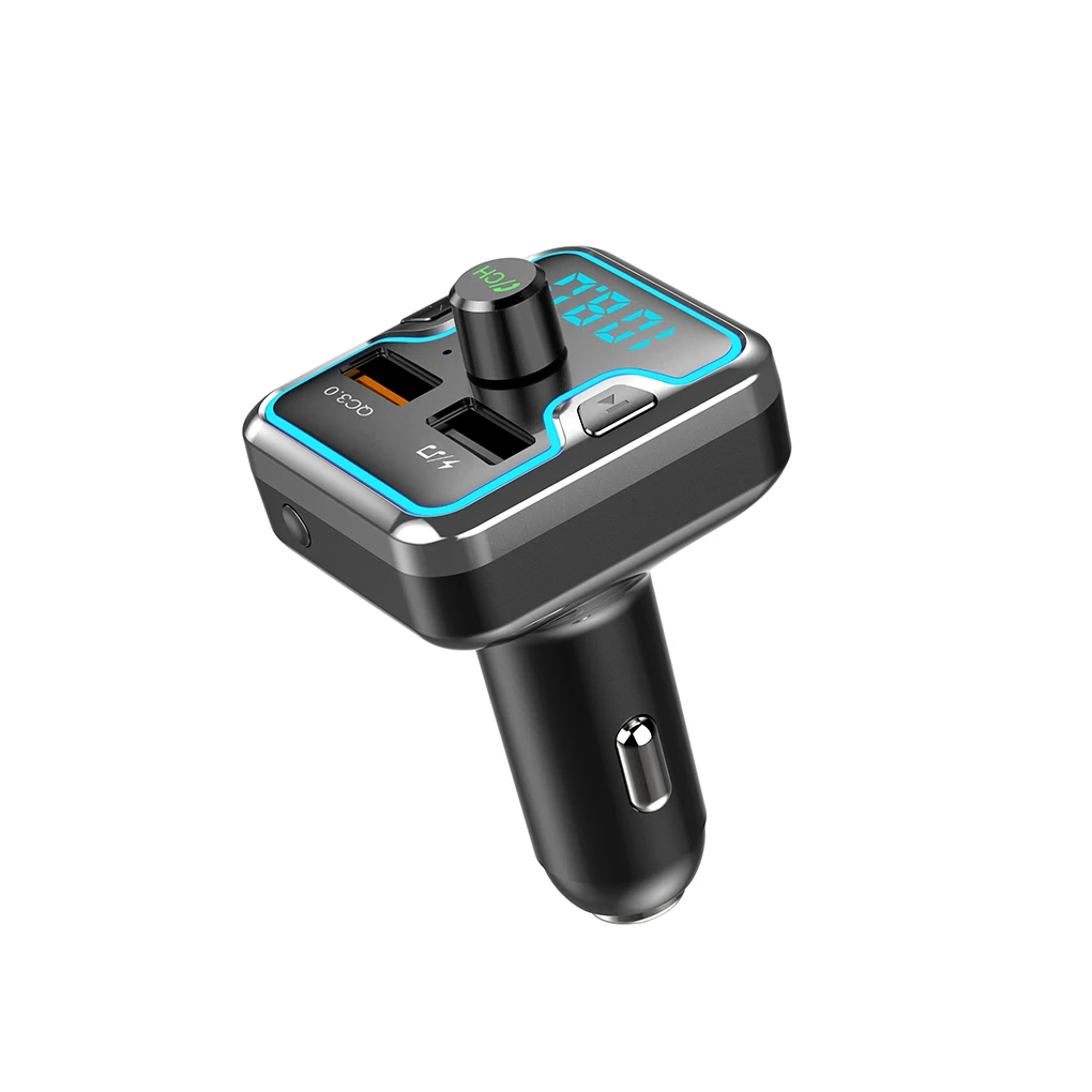 Автомобильный MP3-плеер Bluetooth fm-передатчик Hands-free автомобильный аудио-mp3 модулятор 1,1 дюймов дисплей 3.1A USB Автомобильное зарядное устройство