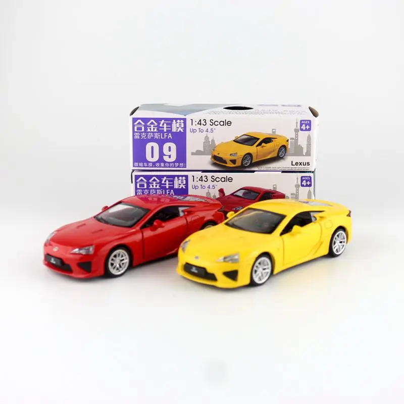 Lexus LFA-vehículo extraíble de aleación, modelo de coche de Metal fundido a presión, 1:43