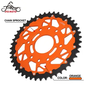 

Motorcycle 45T Rear Sprocket For KTM DUKE RC ABS 125 DUKE RC R 390
