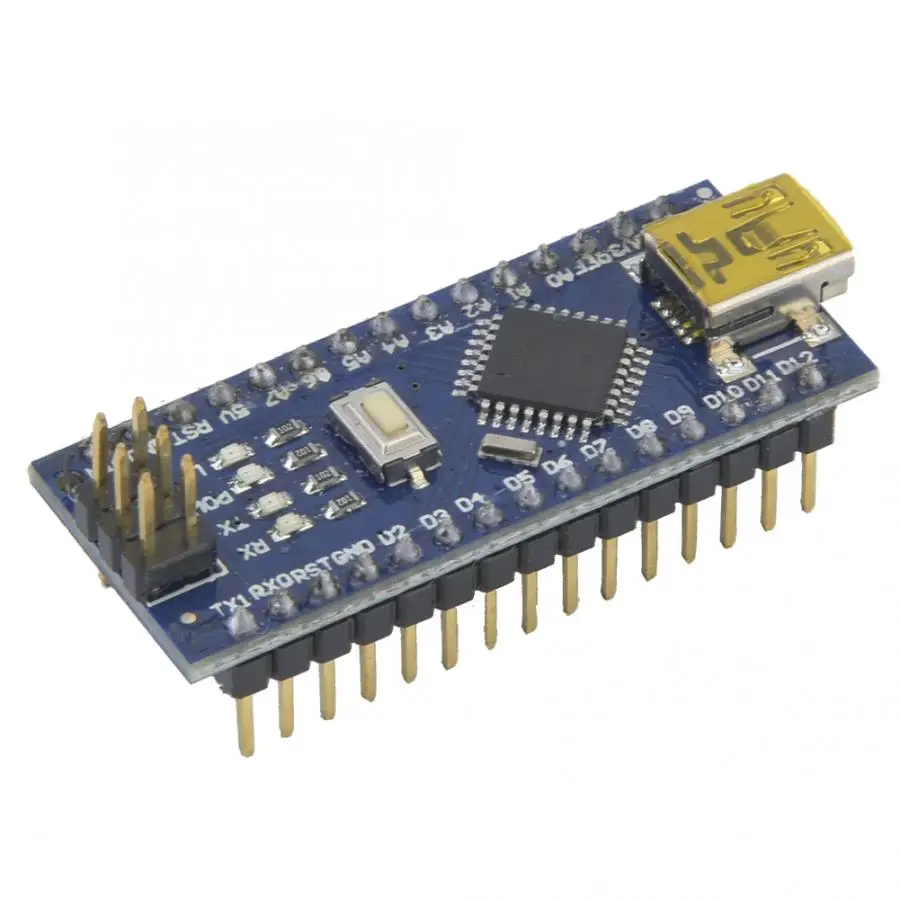 Плата ATMEGA328P Nano V3.0 плата с цифровым входом/выходом улучшенная 5 В 12 постоянного