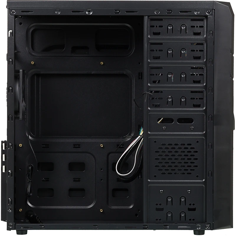 Корпус Aerocool V2X черный без БП ATX 1x92mm 2xUSB2.0 1xUSB3.0 audio