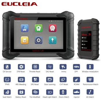 

EUCLEIA S8 Professional OBD2 Automotive Scanner Full System Auto Diagnosis ABS SRS EPB Oil Reset ECU Coding Car Diagnostic Tool